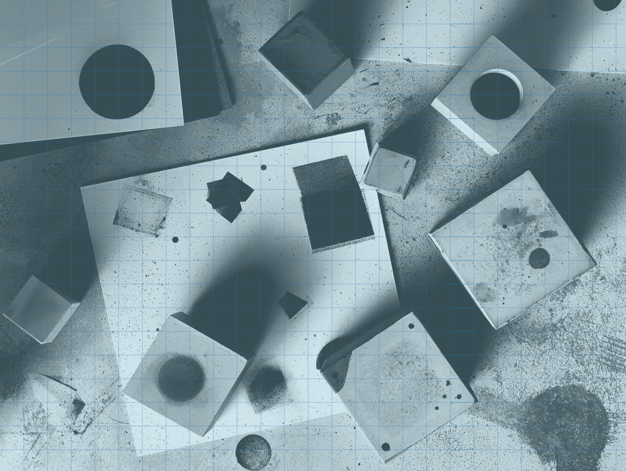 ABSTRACT layered graphic representing the sovereignty stack